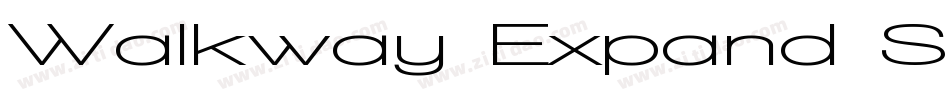 Walkway Expand SemiBold字体转换